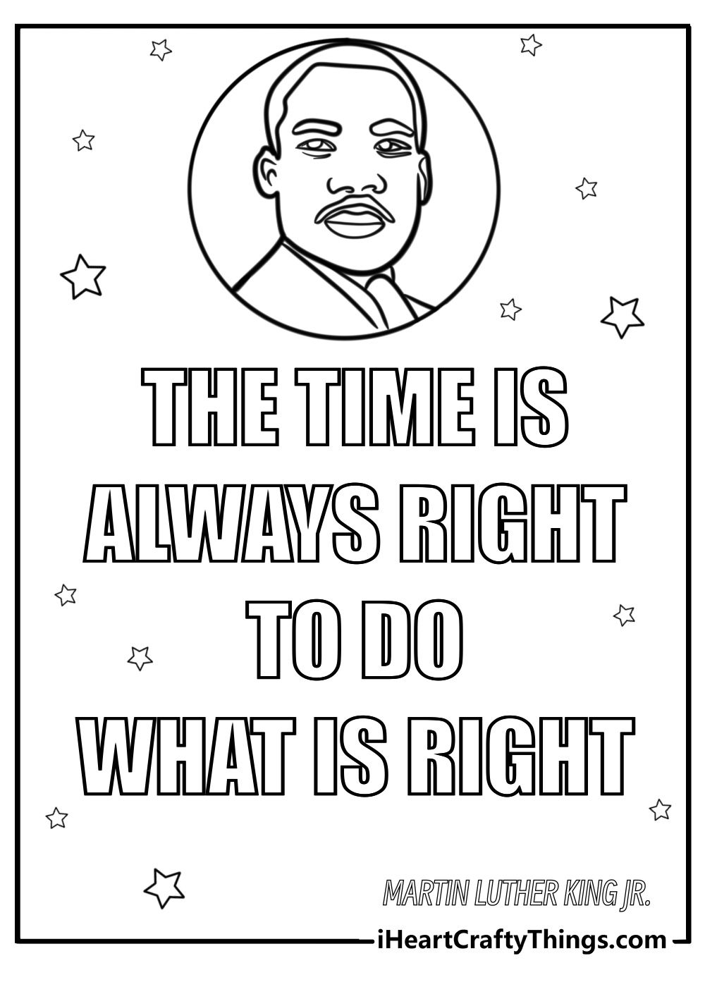 Free MLK Day coloring pages for teachers. Ideal for January classroom activities.