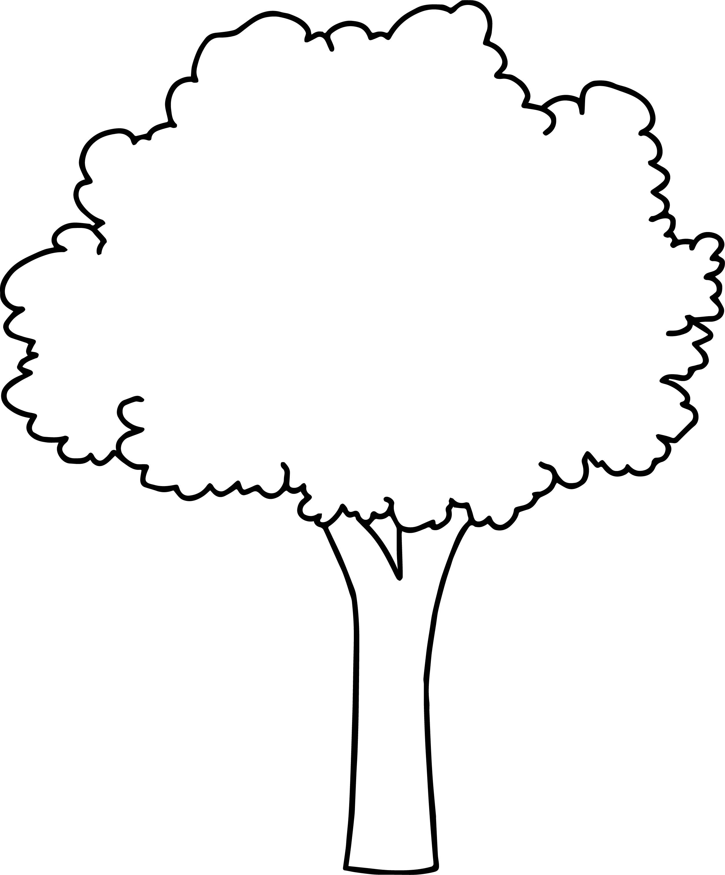 Tree Coloring Sheet